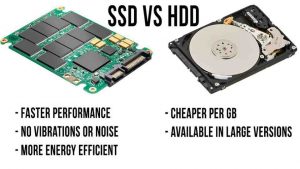 تفاوت SSD و HDD