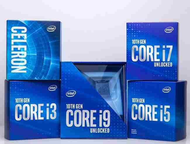 چیپست های جدید اینتل برروی پردازنده نسل 10